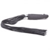 Black Tail 7-Speed Silicone Dildo